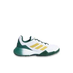 ADIDAS Men's ABLAZE GRAND White & Better Scarlet Tennis Shoes
