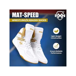 RXN Men Leather Training or Gym Non-Marking Shoes