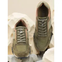 Woodland Men's Olive Sneakers