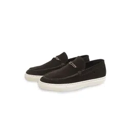 SHUTIQ Men Suede Slip-On Sneakers