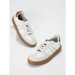 Forever Glam by Pantaloons Women Colourblocked PU Sneakers