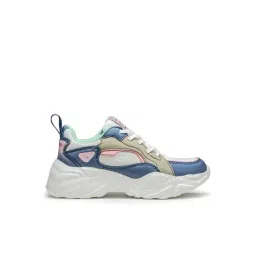Asian Women's BLOSSOM-12 White & Pink Running Shoes