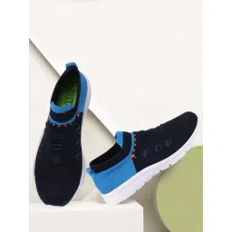 Fausto Men's Blue Walking Shoes