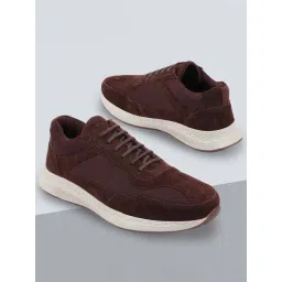 Fausto Men's Brown Casual Sneakers