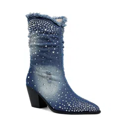 London Rag Women Block-Heeled Regular Boots