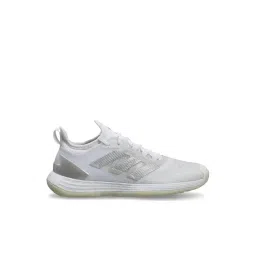 Adidas Women's adizero Ubersonic 4.1 White Tennis Shoes