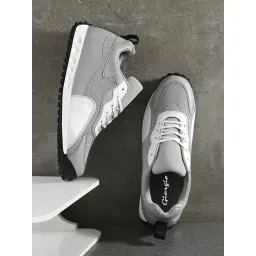 Giorgio Men's Grey Running Shoes