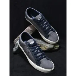 Woodland Men's Grey Casual Sneakers