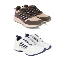 DRACKFOOT Men Non-Marking Running Sports Shoes