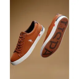 U.S. Polo Assn. Men's ANTON 4.0 Brown Sneakers