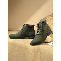 Vellinto Men Casual Biker Boots