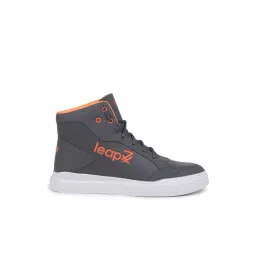 Leap7X by Liberty Men's VENOUR-1E Grey Ankle High Sneakers