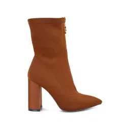 London Rag Women's Tan Casual Booties