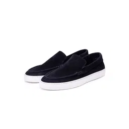 SHUTIQ Men Round Toe Slip-On Sneakers Shoes