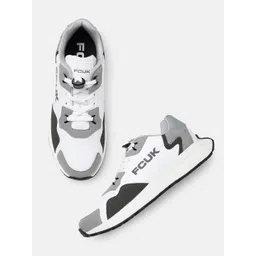 FCUK Men Colourblocked Sneakers