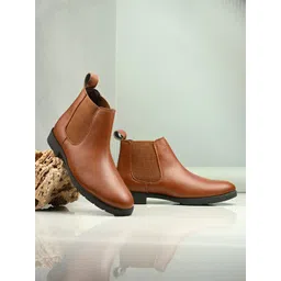 Killer Men Round Toe Chelsea Boots