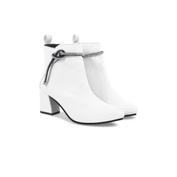 SHUZ TOUCH Women Solid Embelished Regular Boots