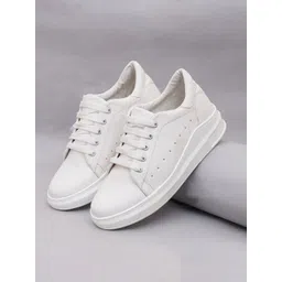 PLANET WALK Women Lace-Ups Synthetic Sneakers