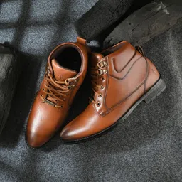 Vellinto BRET Casual Mid-Ankle Synthetic leather Boots For Men Boots For Men