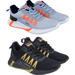 Combo Pack of 2 Casual Shoes Sneakers For Men
