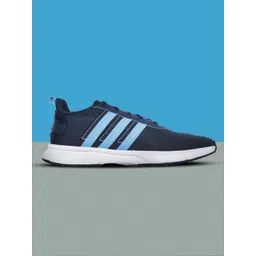 ADIDAS Men Blue Woven Design RevelRun Running Shoes