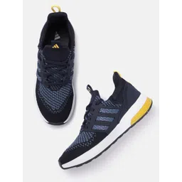 ADIDAS Men Woven Design Dot-Track Running Shoes