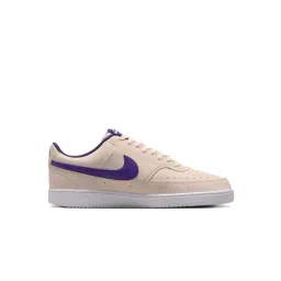 Nike Men's COURT VISION LOW SERIES Beige Casual Sneakers