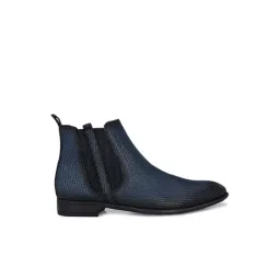 Hitz Men's Blue Chelsea Boots