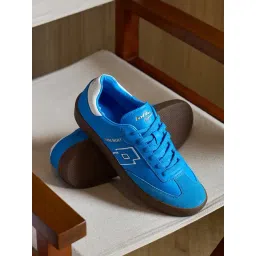 Lotto Men's Leggenda Brasil Select OG Blue & White Sneakers