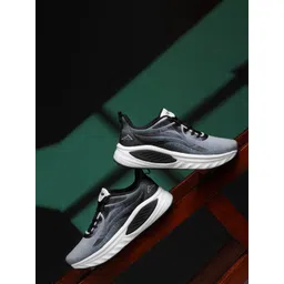 JQR Men Mesh Air Cooled Memory Foam Running Non-Marking Sports Shoes