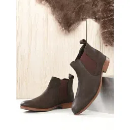 Clog London Men's Chocolate Brown Chelsea Boots