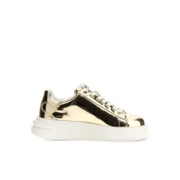Guess Women's ELBINA Gold Casual Sneakers