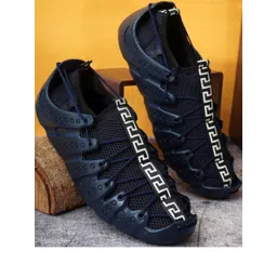 PROPET Men Blue Textile Lace-Ups Round Toe Comfort Insole Regular Casual Shoes