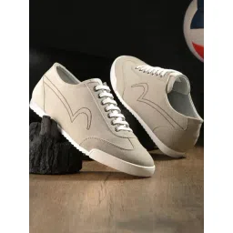 Spykar Men's BLAZE-BOLT Grey Casual Sneakers