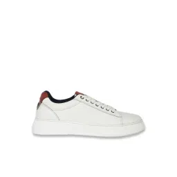 GAS Men's Stealth Drip White Sneakers
