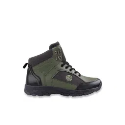 Bacca Bucci Men's Hike Olive Green Casual Boots