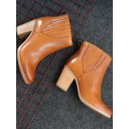 Nico Nerini Women's Tan Casual Booties