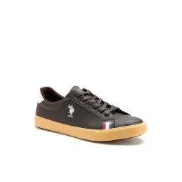 U.S. Polo Assn. Men's ARYN Brown Casual Sneakers