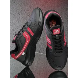 Asian Men's Black Running Shoes