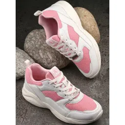 Off Limits Women's HACHIKO W Pink & Off White Running Shoes