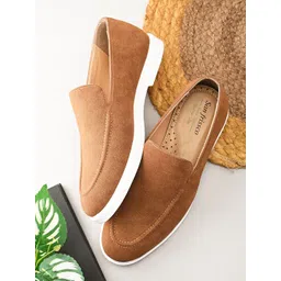 San Frissco Men Solid Regular Slip-On Sneakers