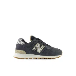 New Balance Women's WL574XE Navy Sneakers