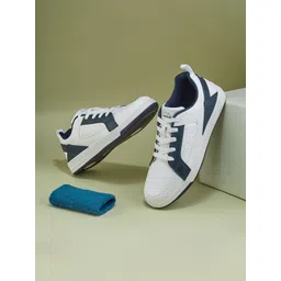 Campus Men Colourblocked PU Sneakers