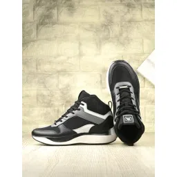 OFF LIMITS Men's Black, Light Grey & Drak Grey Running Shoes