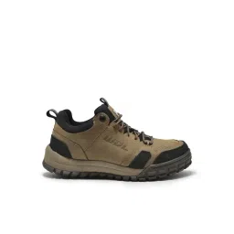 Woodland Men's Khaki Casual Sneakers