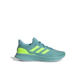 adidas Men's ULTRABOUNCE 2 Turquoise & Yellow Running Shoes
