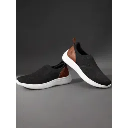 U.S. Polo Assn. Men's Black Walking Shoes