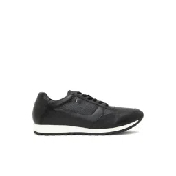 Van Heusen Men's Black Casual Sneakers