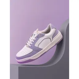 HRX by Hrithik Roshan Women Colourblocked Sneakers with Laser Cuts