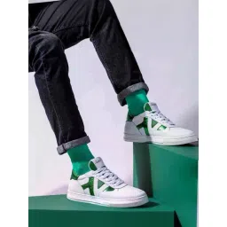 Saint G Men's Elliot Green Casual Sneakers